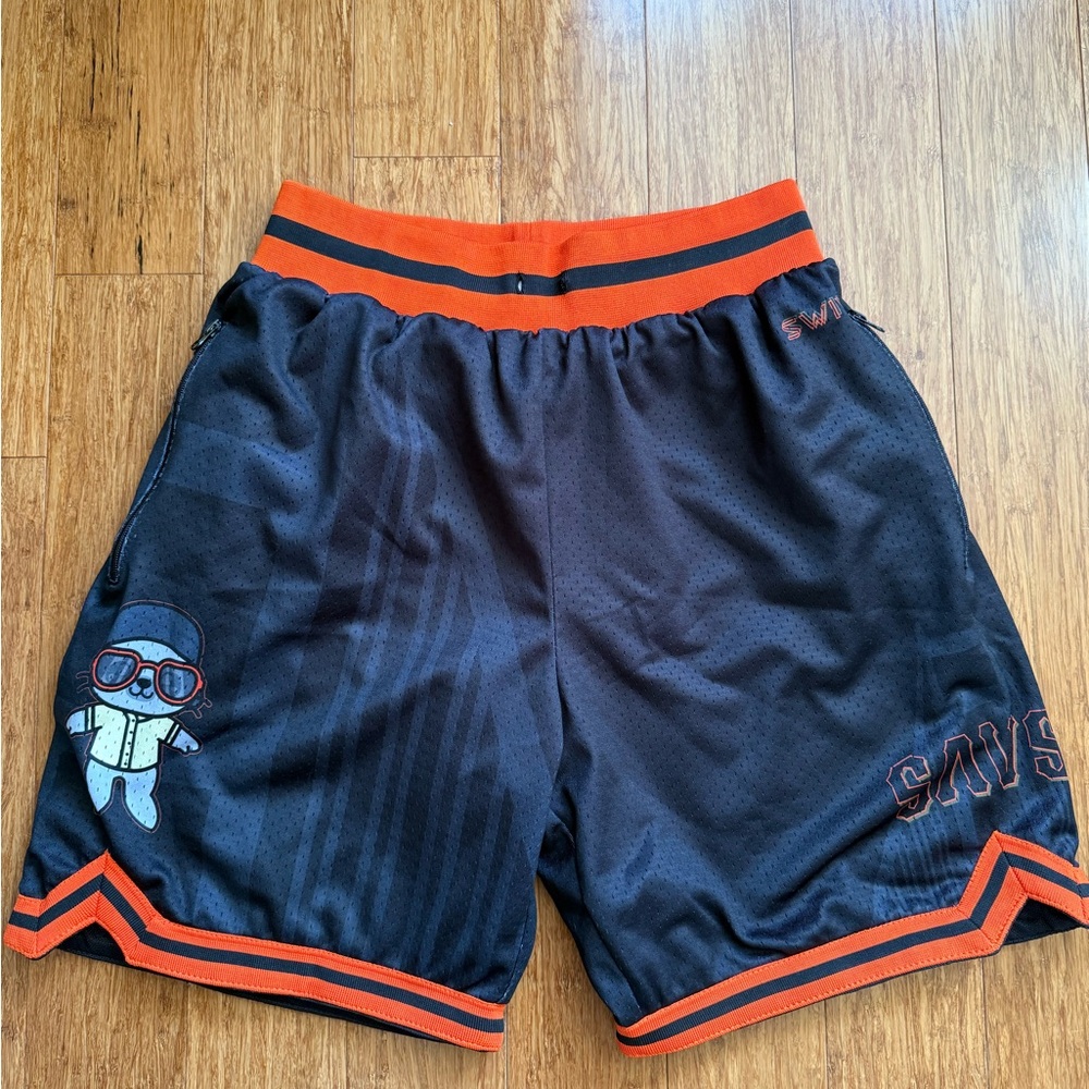 SAVS Brand Basketball Shorts - San Francisco Giants Mens Small